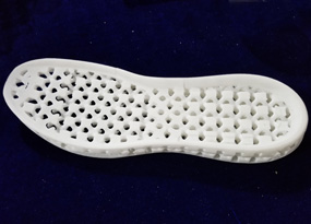 威布三维3D打印扫描服务平台打印硅胶鞋底