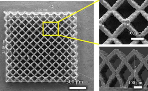 3D打印微晶格