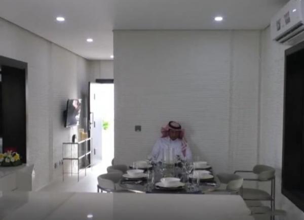 沙特首栋3D打印房子面世！